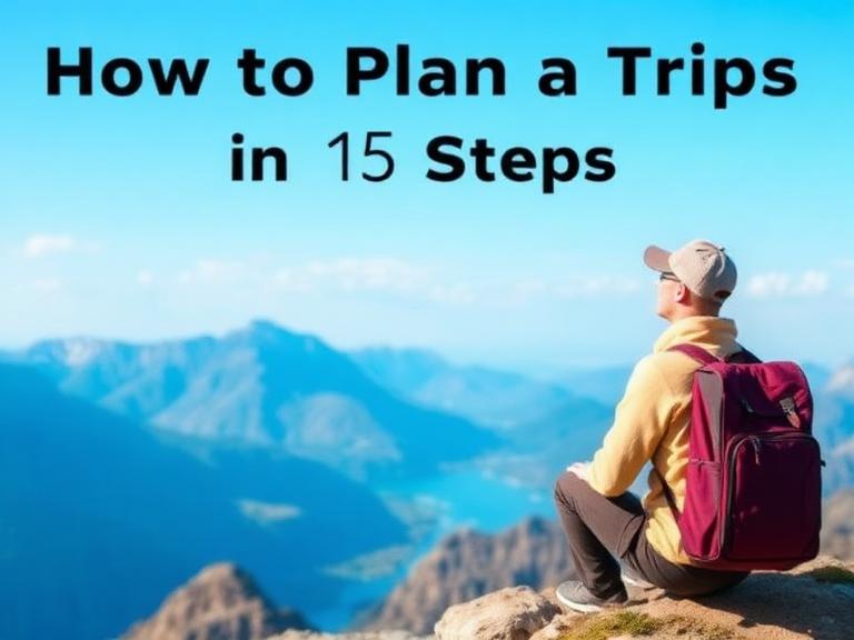 How to Plan a Trip in 15 Steps: Complete Trip Planning Guide